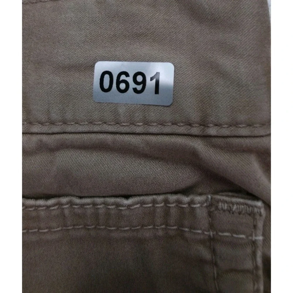 Joes Jeans Brixton Straight Narrow Beige Khaki Pants Mens 36 Stretch Cotton
